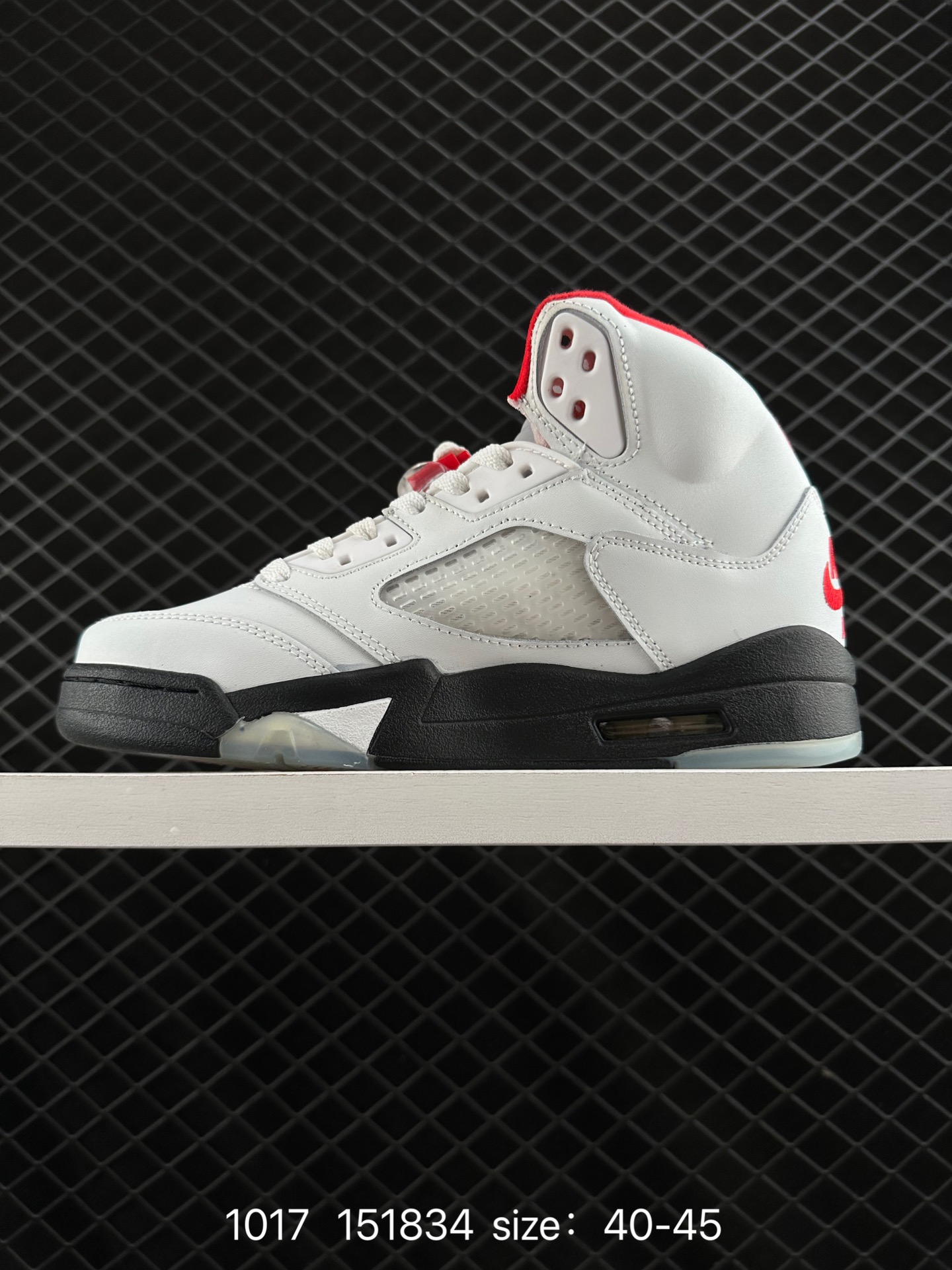 AIR JORDAN 5 fire red “